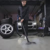 Reinigung mit Dampf für die Garage, Auto, Autopolster und dem Autoinnenraum.